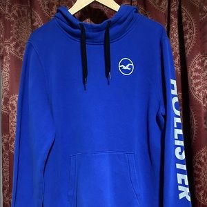 Hollister Blue Hoodie L